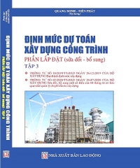 Định Mức Dự Toán Xây Dựng Công Trình tập 3