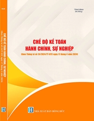 Sách Chế Độ Kế Toán Đơn Vị Hành Chính Sự Nghiệp năm 2024