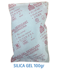 gói chống ẩm silica gel vải đỏ