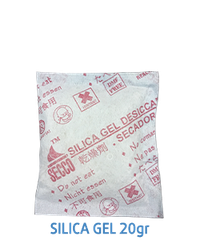 gói chống ẩm silica gel 20g vải đỏ