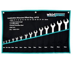 Bộ cờ lê vòng miệng 14 chi tiết Whirlpower 1242-1-D14