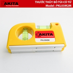 Thước thủy có từ Akita PKL03M2M