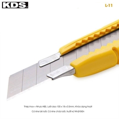 Dao cắt đa năng 18 x 0.5mm KDS L-11