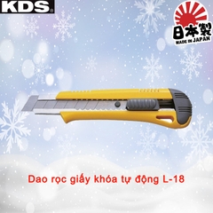dao rọc giấy 18mm KDS L-18