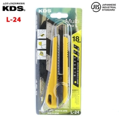 Dao cắt đa năng có móc 18mm KDS L-24 ( Khóa tự động)