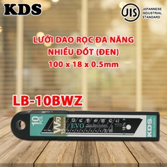 LƯỠI DAO CHO DAO L-22 KDS LB-10BWZ 100MM X 18MM X 0,5 MM (ĐEN)