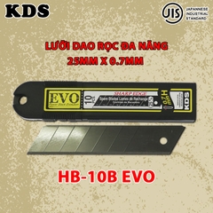 Lưỡi dao 25 x 0.7mm  KDS HB-10BEVO (Đen)