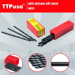 Mũi khoan Sắt- Inox HSS M35 TTPusa