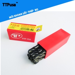 Mũi Khoan Sắt Thép HSS M2 TTPusa