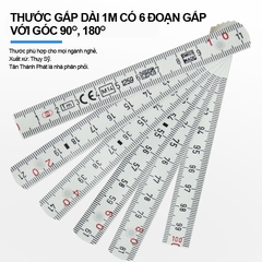 thước gấp 1m 78606 Shinwa tan thanh phat