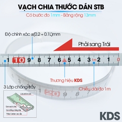 Thước dán phải sang trái KDS STB