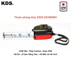 Thước phong thủy chữ Hoa ZS25-55WMSBH