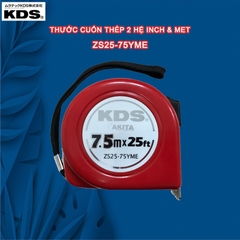 Thước cuộn thép Hệ Inch và Met KDS ZS