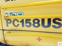 Komatsu PC158US Đầu khai thác gỗ Timberjack 746P