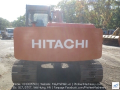 Hitachi EX120-1 gắp gỗ xoay 360 độ Iwafuji