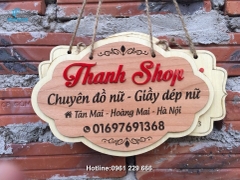 Biển tên shop