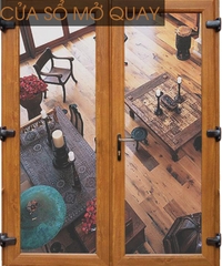 CỬA NHỰA VÂN GỖ LAMINATE