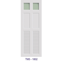 Cửa nhựa lắp ghép TM5 5802-1802