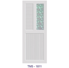 Cửa nhựa lắp ghép TM5 5811-1811