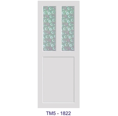 Cửa nhựa lắp ghép TM5 5822-1822
