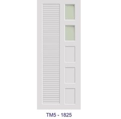 Cửa nhựa lắp ghép TM5 5825-1825