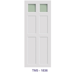 Cửa nhựa lắp ghép TM5 5836-1836