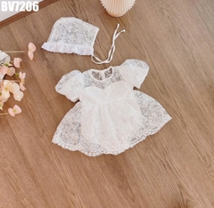 Set Body Váy Ren Hoa Đính Ngọc