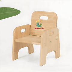 Ghế Gỗ Trẻ Em Montessori Cho Bé - Thiết Bị Phòng Học Mầm Non