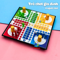 Đồ Chơi Nhựa Bàn Cờ Cá Ngựa Kiêm Hộp Đựng Tiện Lợi Cho Bé