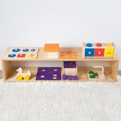 Kệ Đựng Đồ Montessori Thiết Kế Theo Yêu Cầu Cho Các Cơ Sở Giáo Dục