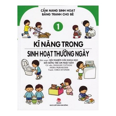 Sách Bộ 4 Cuốn Cẩm Nang Sinh Hoạt Bằng Tranh Cho Bé