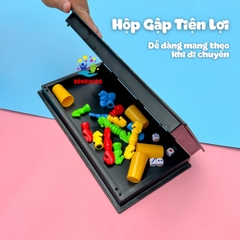 Đồ Chơi Nhựa Bàn Cờ Cá Ngựa Kiêm Hộp Đựng Tiện Lợi Cho Bé