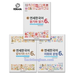 [Bản Cao Cấp] Combo Giáo Trình Tiếng Hàn New Yonsei Korean 6-2 - 새 연세한국어6-2