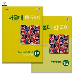 [Bản Đen Trắng] Combo (SGK+SBT) Giáo Trình Tiếng Hàn Seoul 1B - 서울대 한국어 1B
