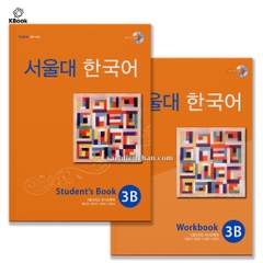 [Bản đen trắng] Combo (SGK+SBT) Giáo Trình Tiếng Hàn Seoul 3B - 서울대 한국어 3B