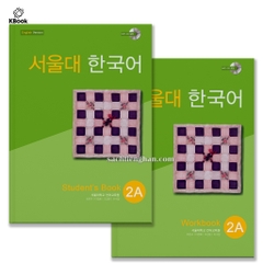 [Bản Màu] Combo (SGK+SBT) Giáo Trình Tiếng Hàn Seoul 2A - 서울대 한국어 2A