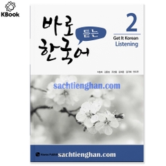 [BẢN MÀU ĐẸP] Giáo Trình New Kyung Hee Listening 2 - 바로 한국어 듣기 2