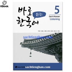[BẢN MÀU ĐẸP] Giáo Trình New Kyung Hee Listening 5 - 바로 한국어 듣기 5