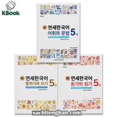[Bản Cao Cấp] Combo Giáo Trình Tiếng Hàn New Yonsei Korean 5-2 - 새 연세한국어 5-2