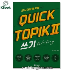 [BẢN MÀU] Quick Topik II Writing - 퀵 토픽 쓰기