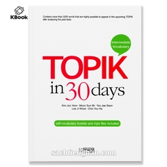[BẢN MÀU] Sách Từ Vựng Topik II 30 Ngày - Topik in 30days