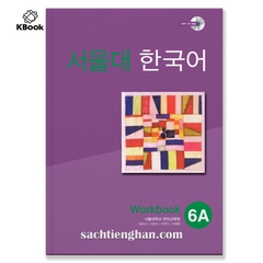 [BẢN MÀU] SBT Giáo Trình Tiếng Hàn Seoul 6A - 서울대 한국어 6A Workbook