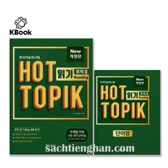 [Bản màu Xịn] TOPIK II_ Bộ luyện đề thi đọc Hot Topik Reading 2020
