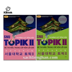 Topik II - SNU Topik II Seoul_Đề thi mẫu Trung cấp kèm lời giải Tiếng Việt