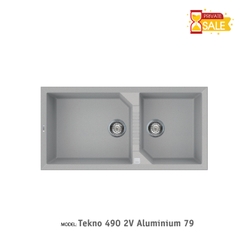 Chậu đá Elleci - Model Tekno 4902V Aluminium79