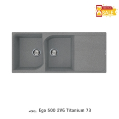 Chậu đá Elleci - Model Ego 5002VG Titanium73