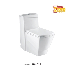 BỒN CẦU CARANO 1 KHỐI K41S1R  (Toilet model: K41S1R)