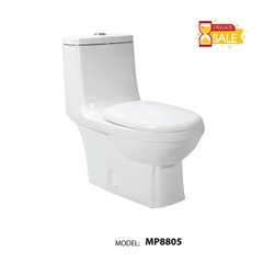 BỒN CẦU CARANO 1 KHỐI MP8805 ( Toilet model: MP8805 )