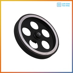 Bánh xe nhôm và Silicon cho bộ Encoder robocon