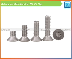 Bulong Lục Giác đầu chìm M3 (SL 10c)